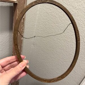 Vintage Oval Wall Frame